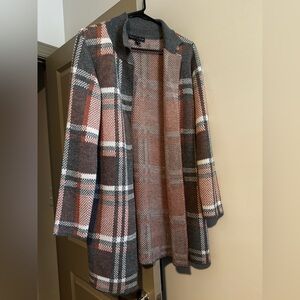 Plaid Women's Cardigan